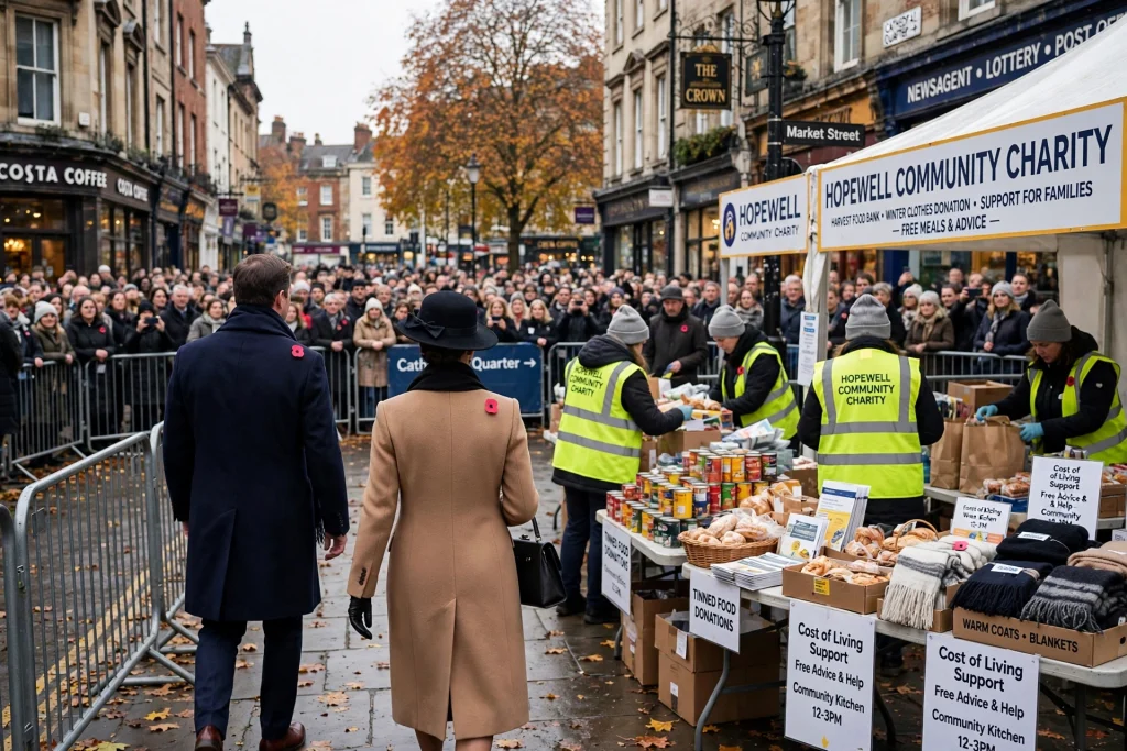 Prince Harry and Meghan Markle visiting community charity projects in Nottingham